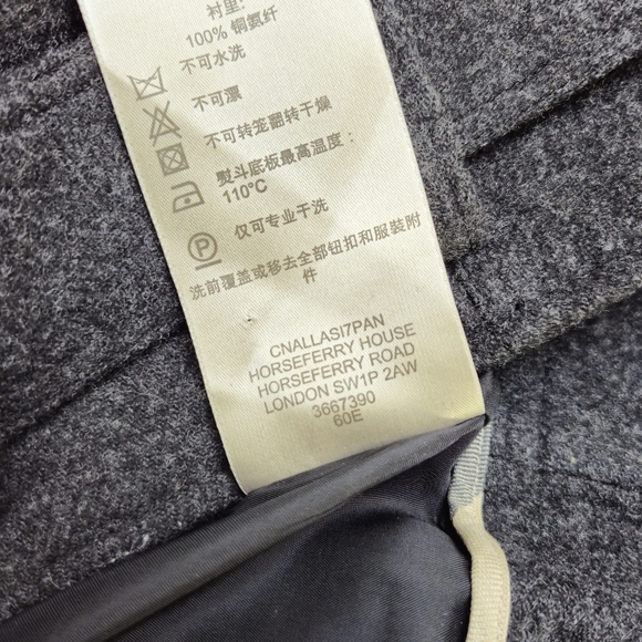 Burberry Wool Skirt Sz 4 - Picture 10 of 11